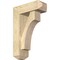 Ekena Millwork Westlake Craftsman Rough Sawn Bracket w/ Offset Brace, Douglas Fir, 6"W x 16"D x 24"H BKT0604X16X24WTL04RDF - alternate 1